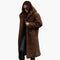 Elegant Women's Hooded Coat - Stylish Winter Coat for Women with Button Closure and Side Pockets 8