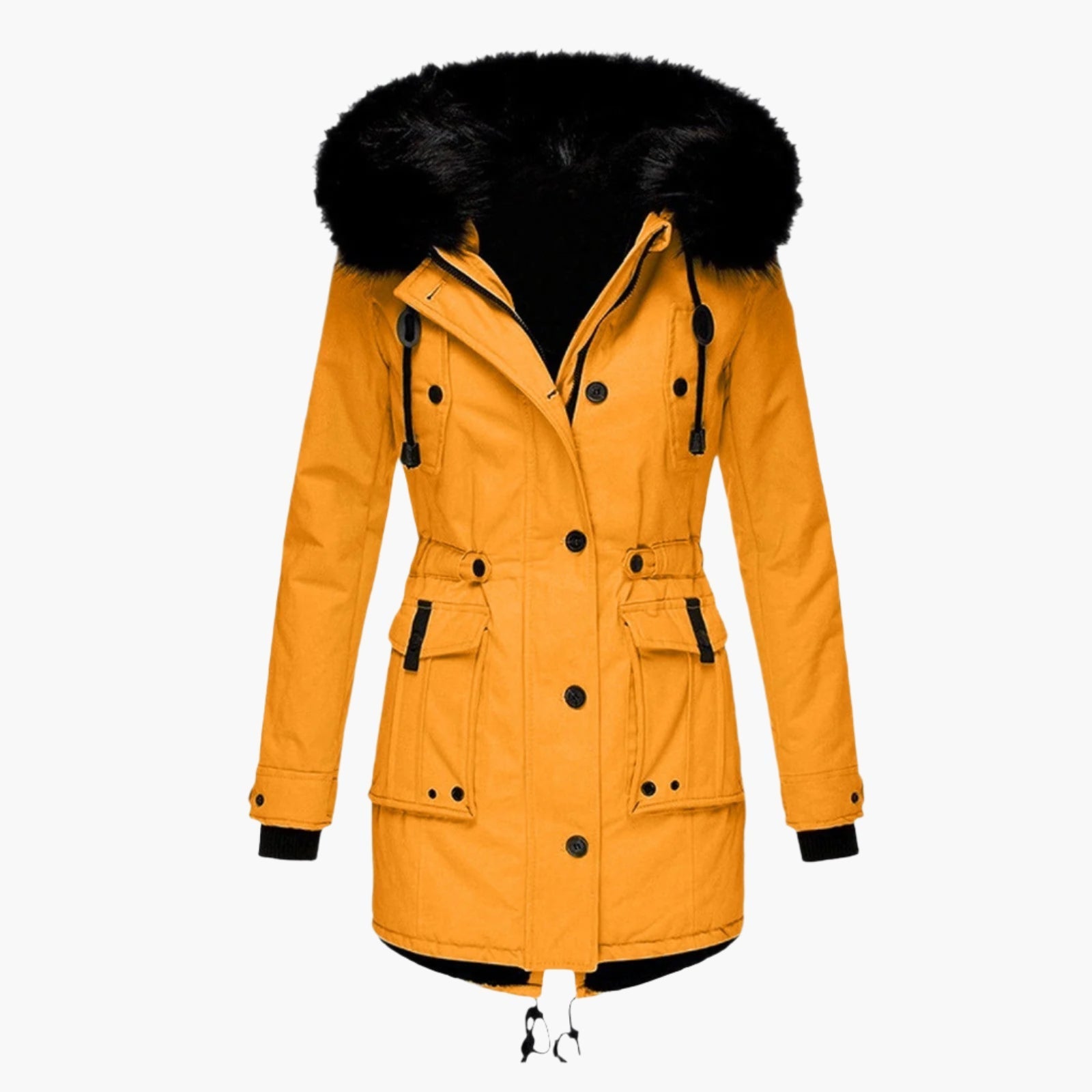 Elegant Women’s Hooded Winter Coat for Stylish Warmth 0