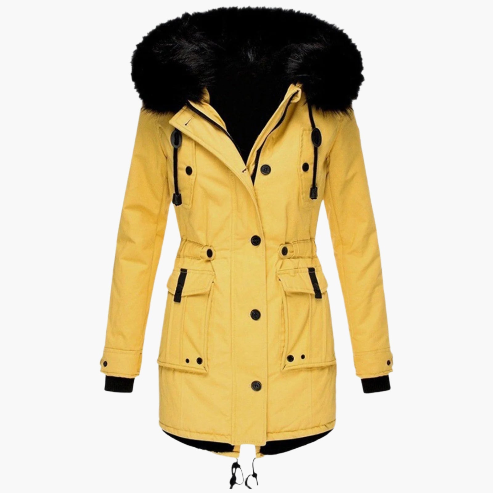 Elegant Women’s Hooded Winter Coat for Stylish Warmth 5