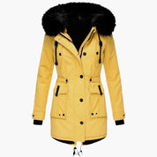 Elegant Women’s Hooded Winter Coat for Stylish Warmth 5