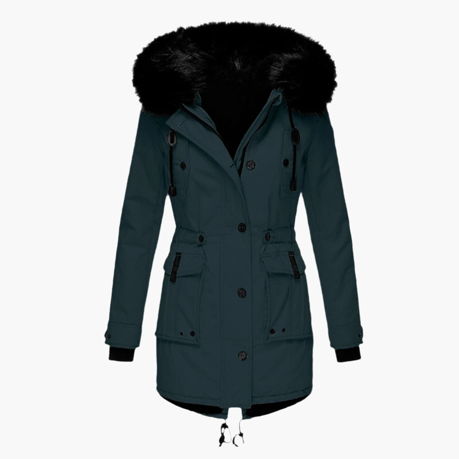 Elegant Women’s Hooded Winter Coat for Stylish Warmth 6