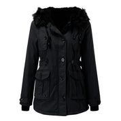 Elegant Women’s Hooded Winter Coat for Stylish Warmth 8