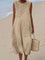 Elegant Women's Maxi Dress - Sleeveless Textured Design for Summer & Formal Events 4