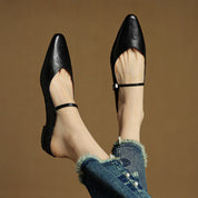 Elegant Women's Mules - Comfortable Leather Slip-On Shoes for Effortless Style 9