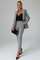 Elegant Women's Suit Set with Buttoned Jacket and Straight-Leg Trousers 9