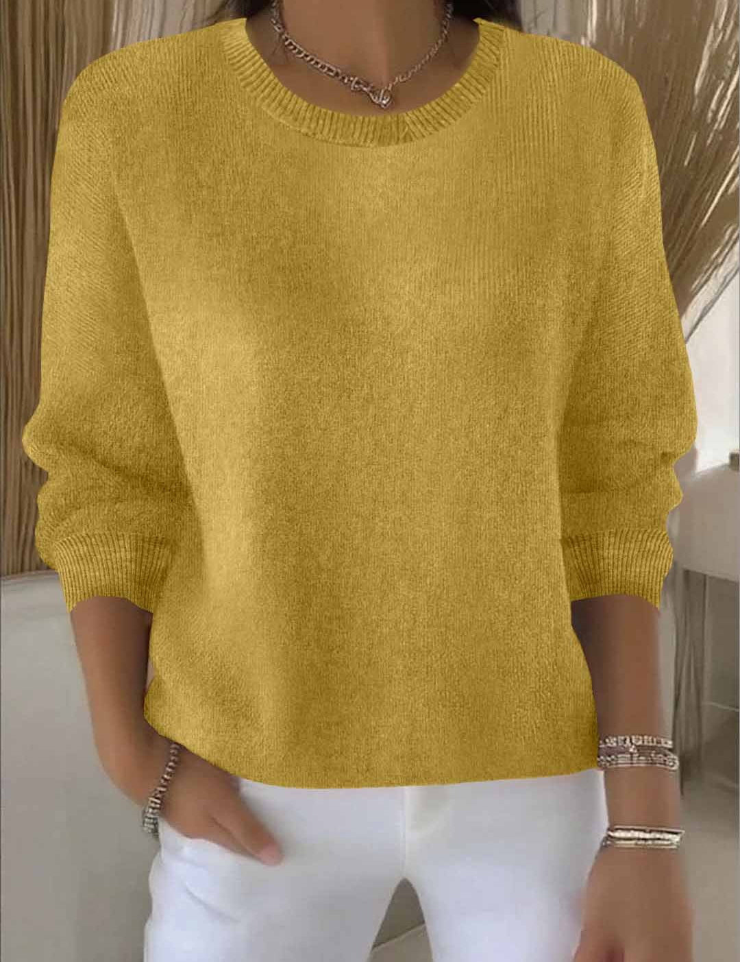 Elegant Women's Sweater for Effortless Style and Comfort - Versatile Fashion Essential for Any Occasion 0