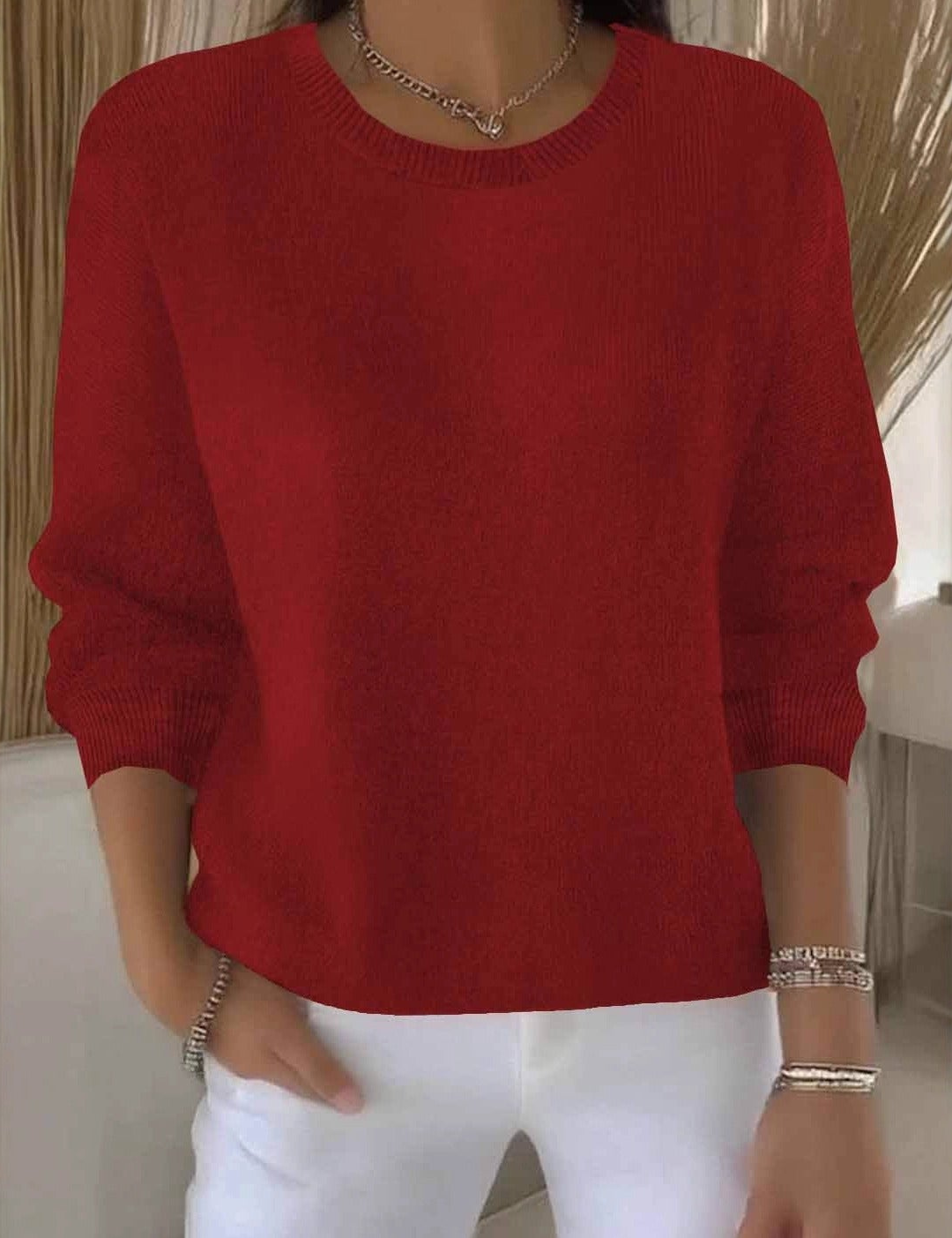 Elegant Women's Sweater for Effortless Style and Comfort - Versatile Fashion Essential for Any Occasion 6