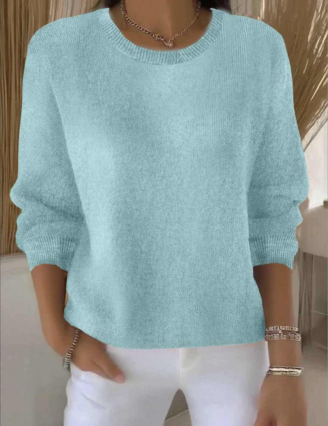 Elegant Women's Sweater for Effortless Style and Comfort - Versatile Fashion Essential for Any Occasion 9