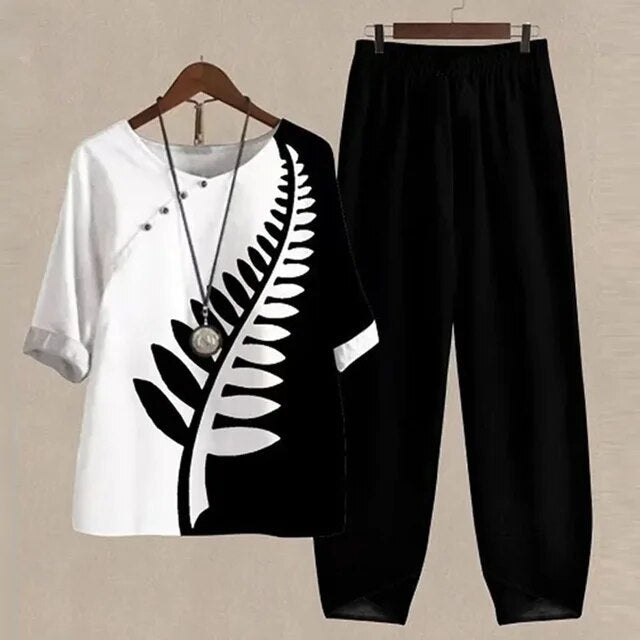 Eliza | Elegant Floral Two-Piece Set 11