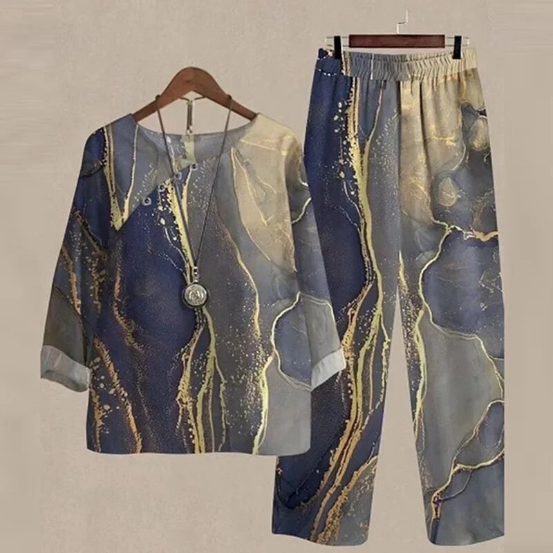 Eliza | Elegant Floral Two-Piece Set 4