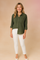 Ellie | Loose-fitting shirt blouse with pocket 4