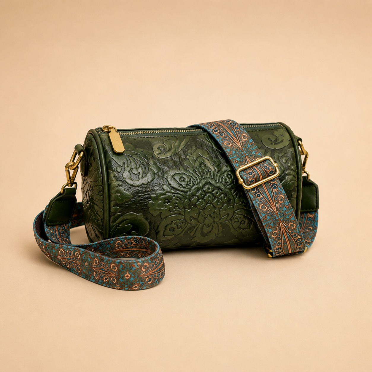 Charlotte | Women’s Vintage Pattern Crossbody Bag
