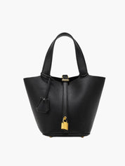 Evie | Stylish Premium Leather Bucket Bag 0