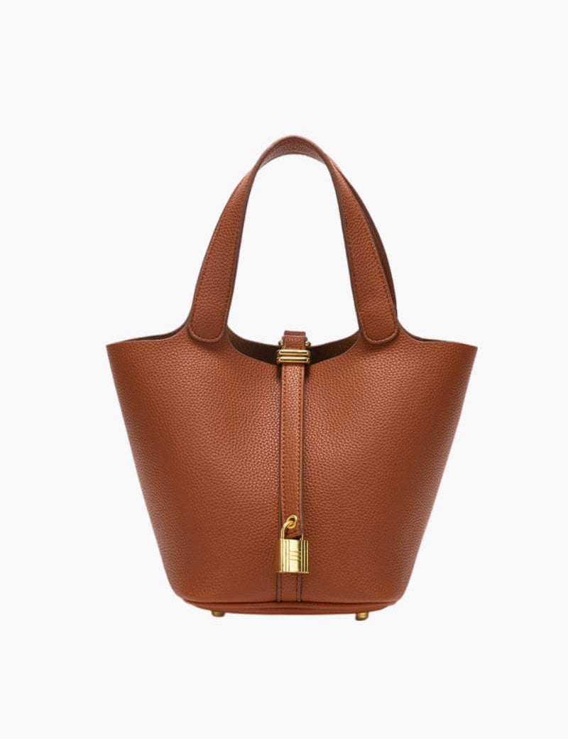 Evie | Stylish Premium Leather Bucket Bag 11