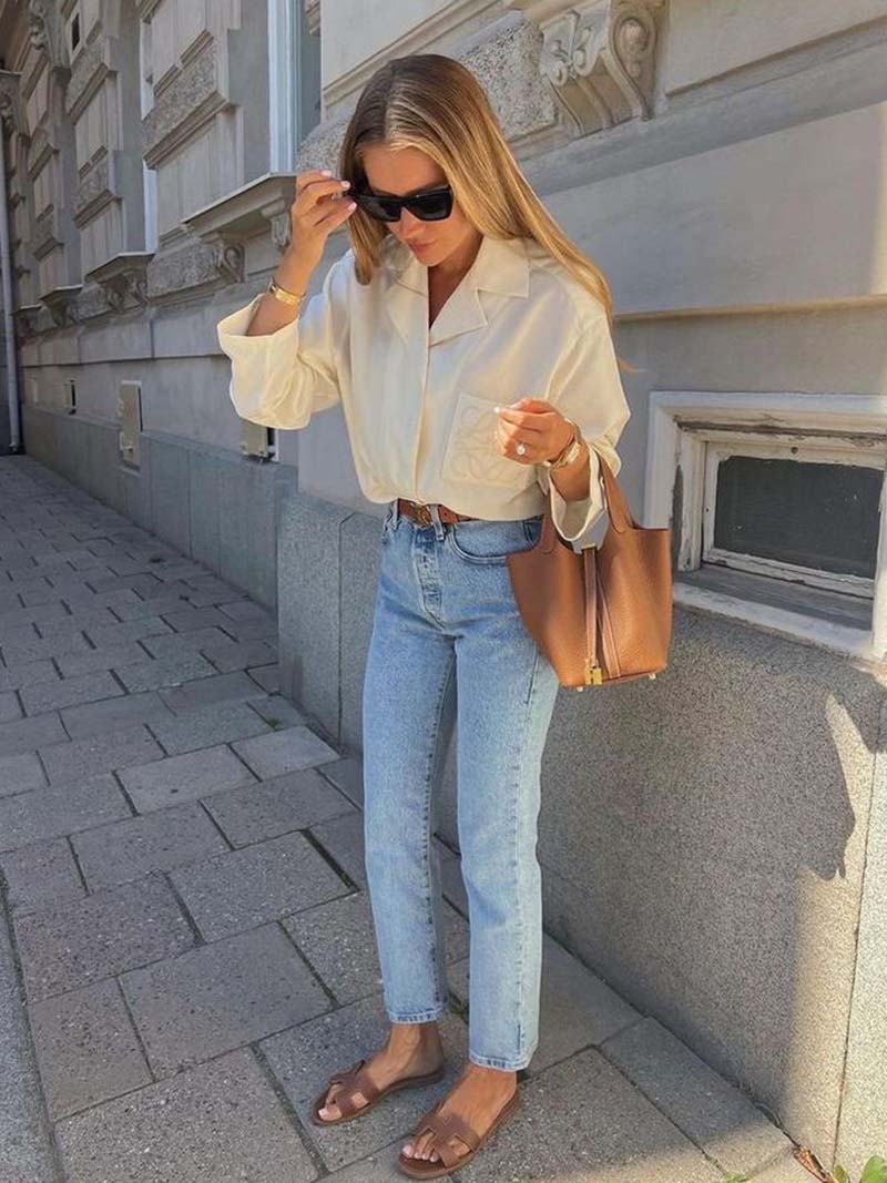 Evie | Stylish Premium Leather Bucket Bag 4