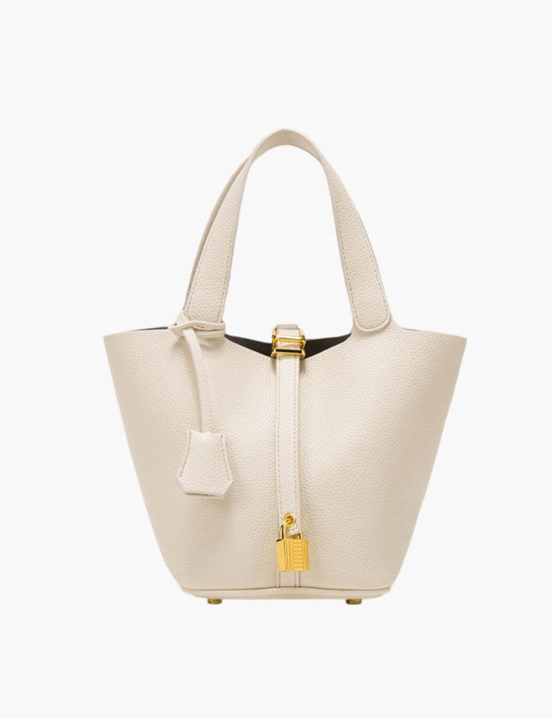 Evie | Stylish Premium Leather Bucket Bag 9