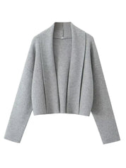 FAYE |  Autumn Cardigan with Shawl Collar 2