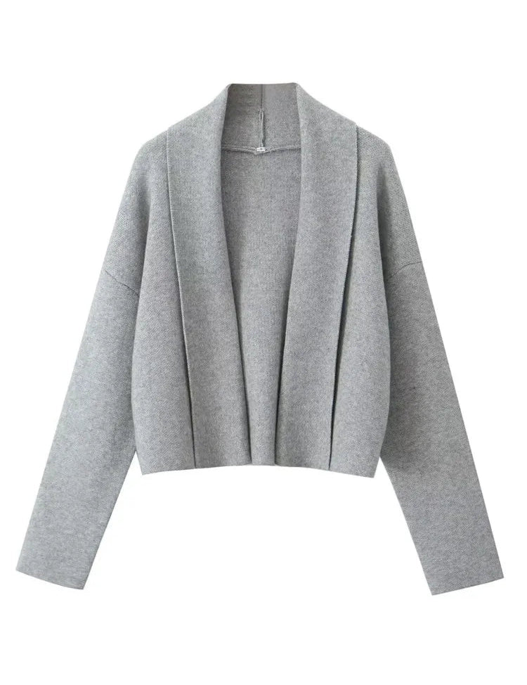 FAYE |  Autumn Cardigan with Shawl Collar 2