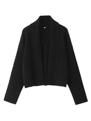 FAYE |  Autumn Cardigan with Shawl Collar 5