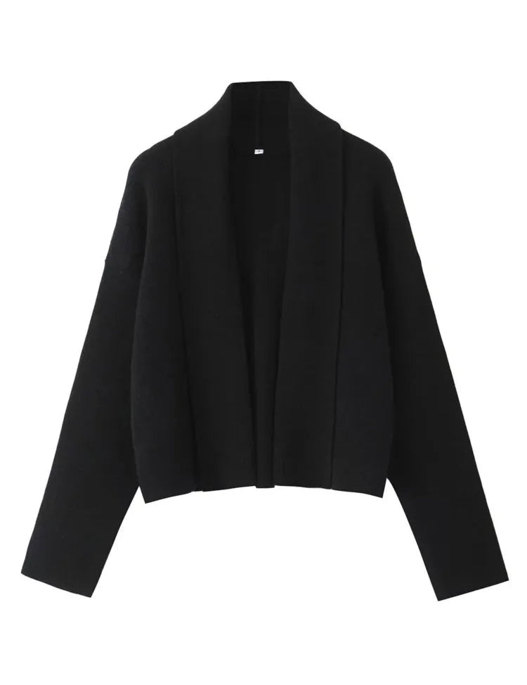 FAYE |  Autumn Cardigan with Shawl Collar 5