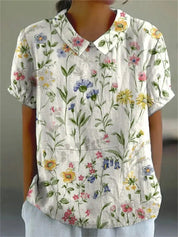 FLORA | Shirt with floral print 1