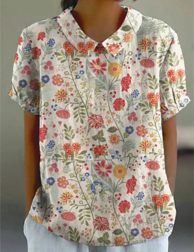 FLORA | Shirt with floral print 13