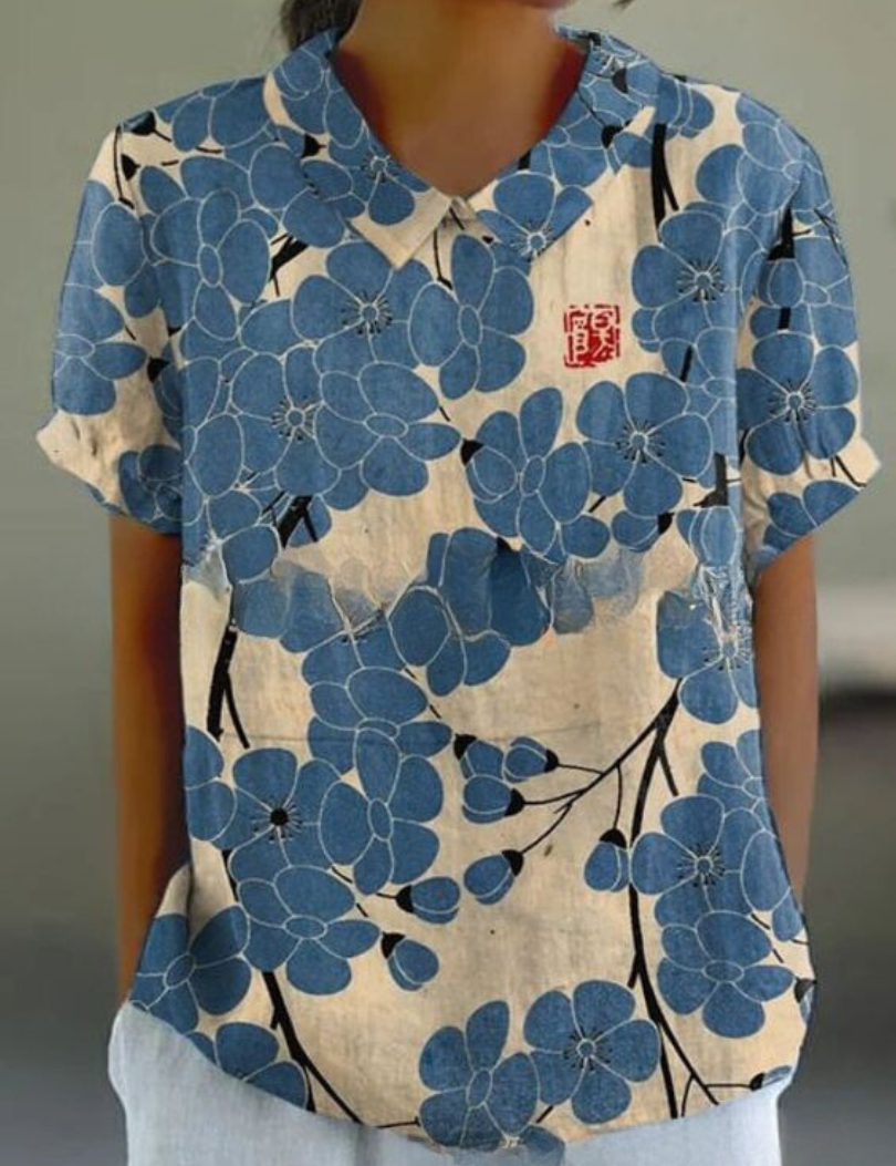 FLORA | Shirt with floral print 8