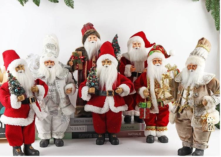 Fabric Santa Claus Home Decor And Decorations 2