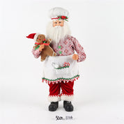 Fabric Santa Claus Home Decor And Decorations 4
