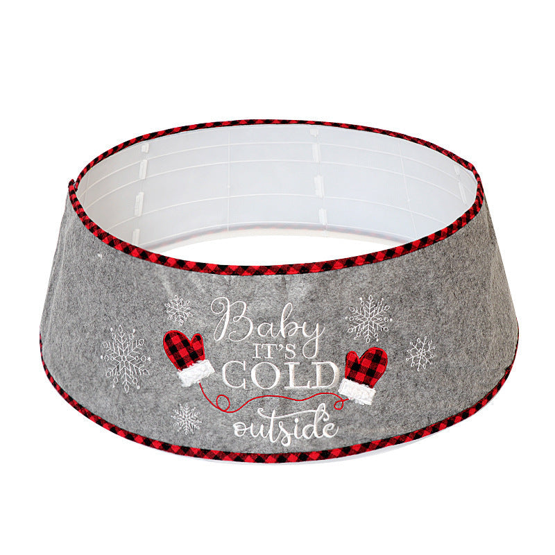 Fashionable, simple Christmas tree decorative apron 4