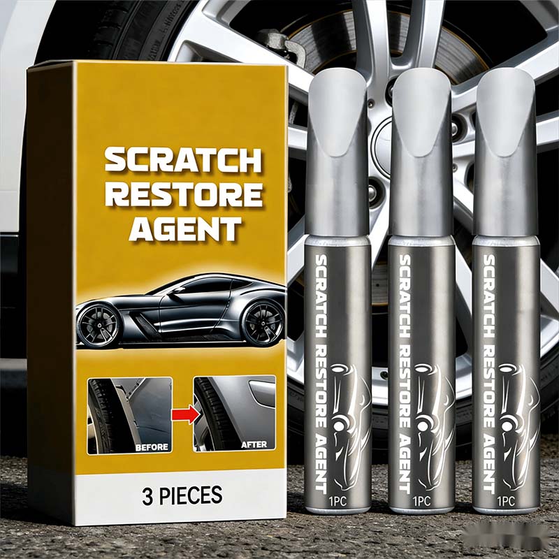 Felgenkratzer-Reparaturstift | Ubermalt Kratzer | Ohne Werkzeug Auftragen | RimTouch 10