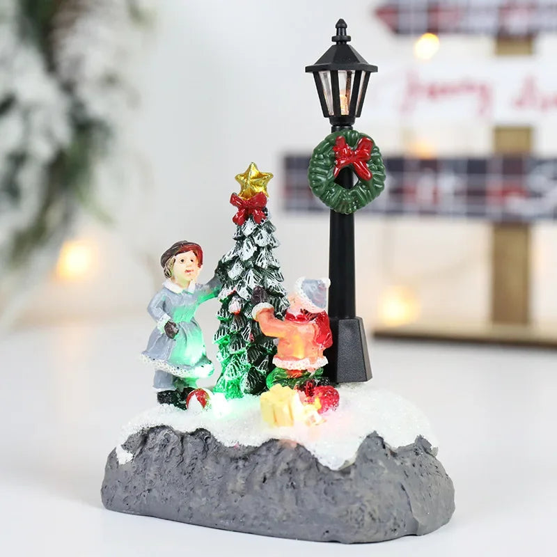 Festive Landscape | LED Christmas Village Lighting Set 4