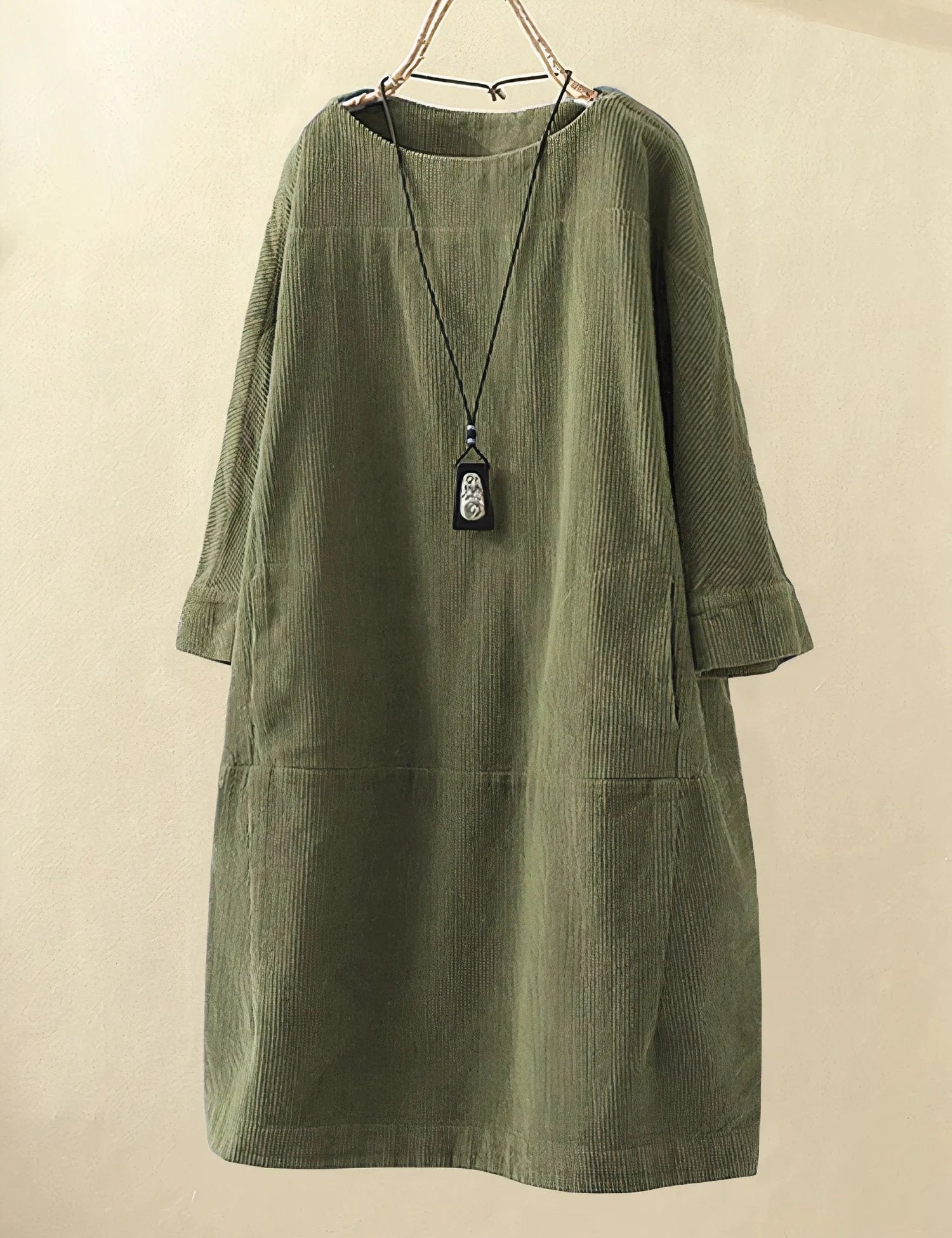Flattering Women's Maxi Dress - Elegant Summer Dress for All Shapes, Tummy Conceal Design 0