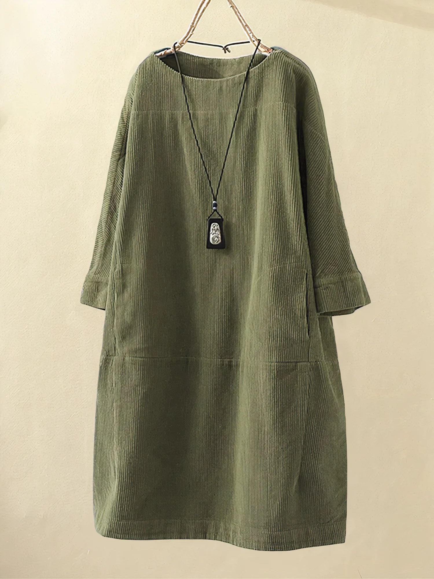 Flattering Women's Maxi Dress - Elegant Summer Dress for All Shapes, Tummy Conceal Design 0