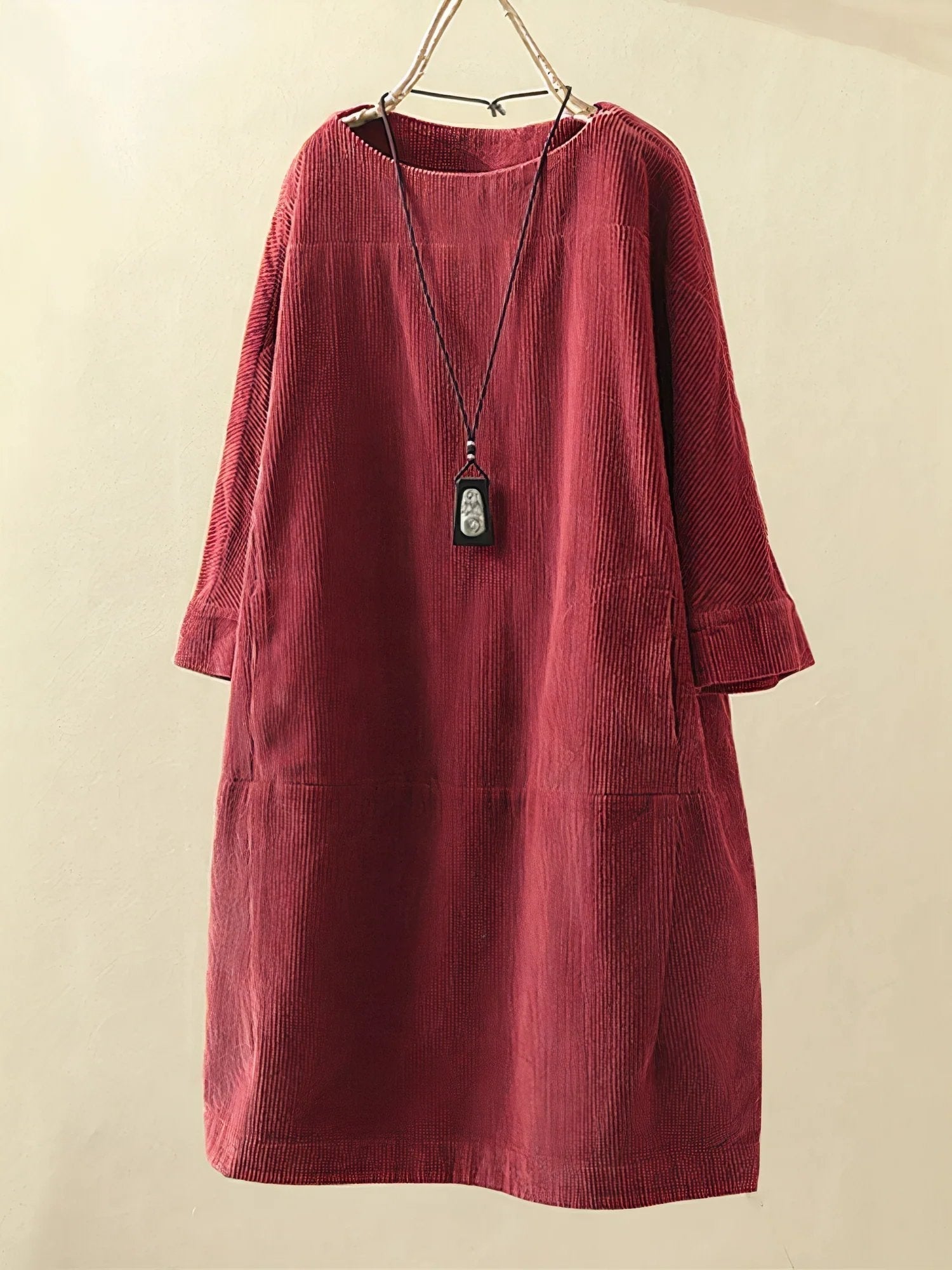 Flattering Women's Maxi Dress - Elegant Summer Dress for All Shapes, Tummy Conceal Design 11