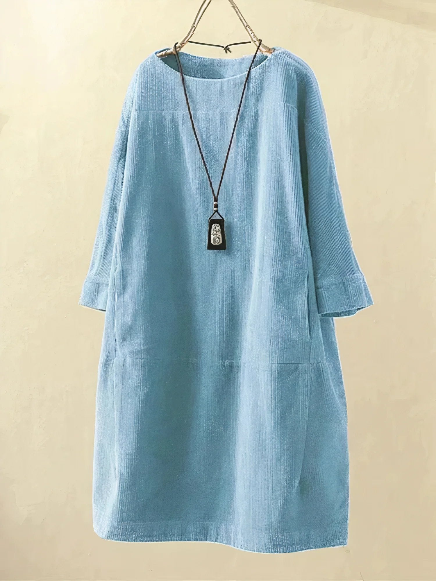 Flattering Women's Maxi Dress - Elegant Summer Dress for All Shapes, Tummy Conceal Design 2