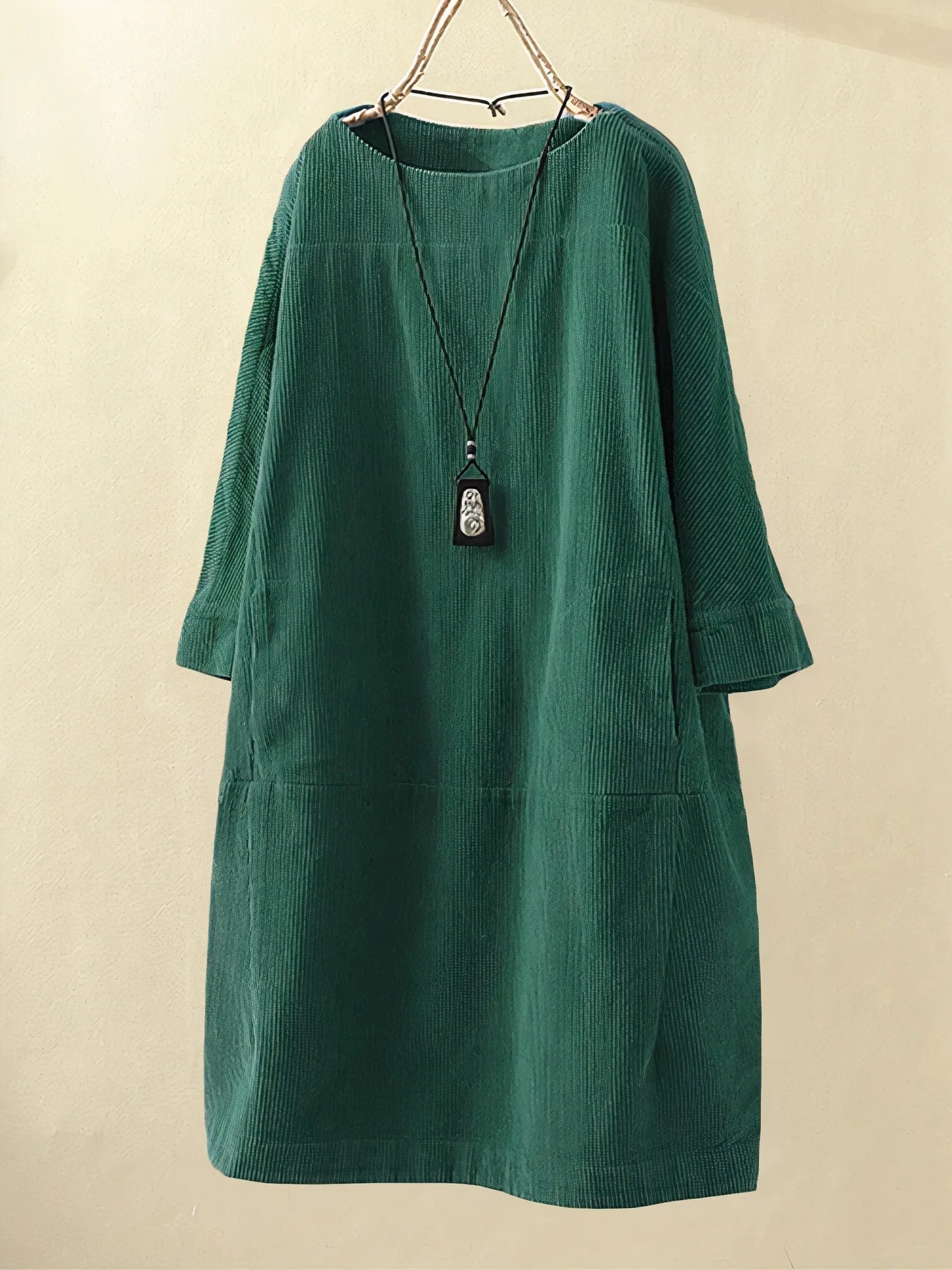 Flattering Women's Maxi Dress - Elegant Summer Dress for All Shapes, Tummy Conceal Design 4