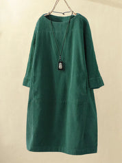 Flattering Women's Maxi Dress - Elegant Summer Dress for All Shapes, Tummy Conceal Design 4