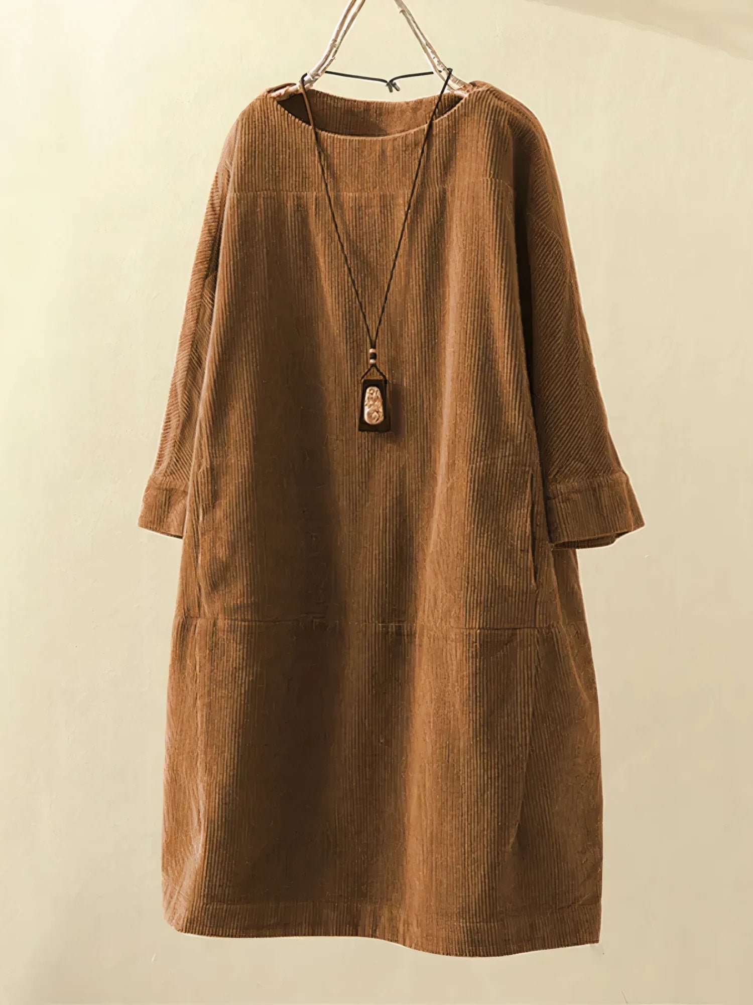 Flattering Women's Maxi Dress - Elegant Summer Dress for All Shapes, Tummy Conceal Design 9