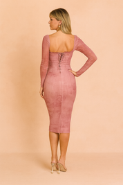 Francine | Elegant Pink Dress 3