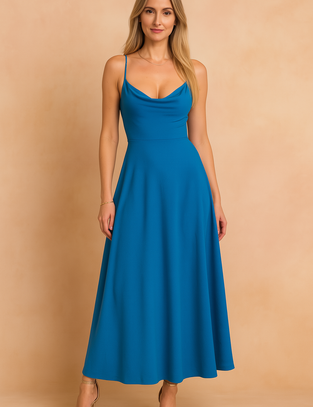 Freya | Long, elegant and fresh summer dress 0