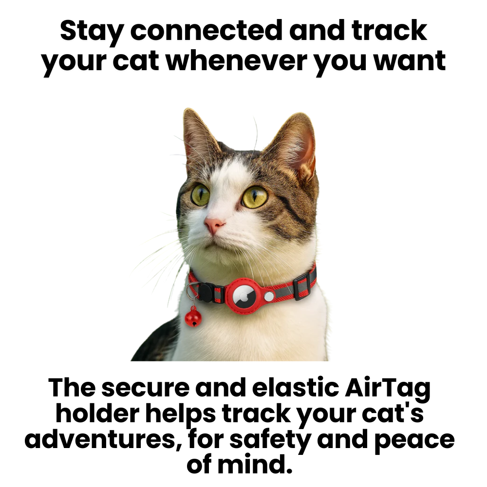 GPS tracker collar for cats | Quick-release fastener, reflective design and durable for safe outdoor adventures 5