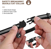 GPS tracker collar for cats | Quick-release fastener, reflective design and durable for safe outdoor adventures 6