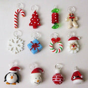 Glass tree plant Christmas decoration figurine 7