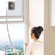 Glaswischer  Magnetisch für Fenster | Mikrofaser-Pads | Reinigt Beide Seiten Gleichzeitig | DualShine 1
