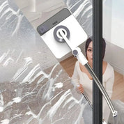 Glaswischer  Magnetisch für Fenster | Mikrofaser-Pads | Reinigt Beide Seiten Gleichzeitig | DualShine 4