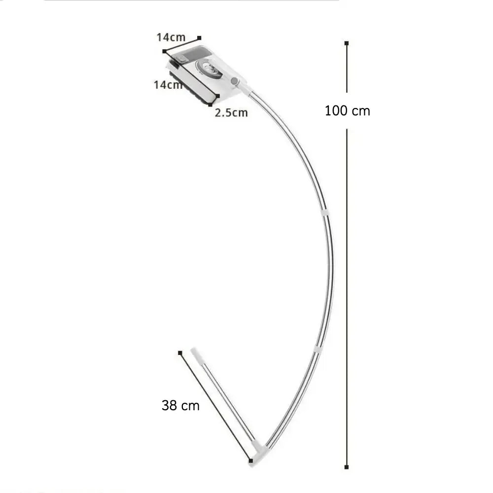Glaswischer  Magnetisch für Fenster | Mikrofaser-Pads | Reinigt Beide Seiten Gleichzeitig | DualShine 6