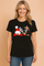 Glenda | Christmas t-shirt with a reindeer in a Christmas hat 2