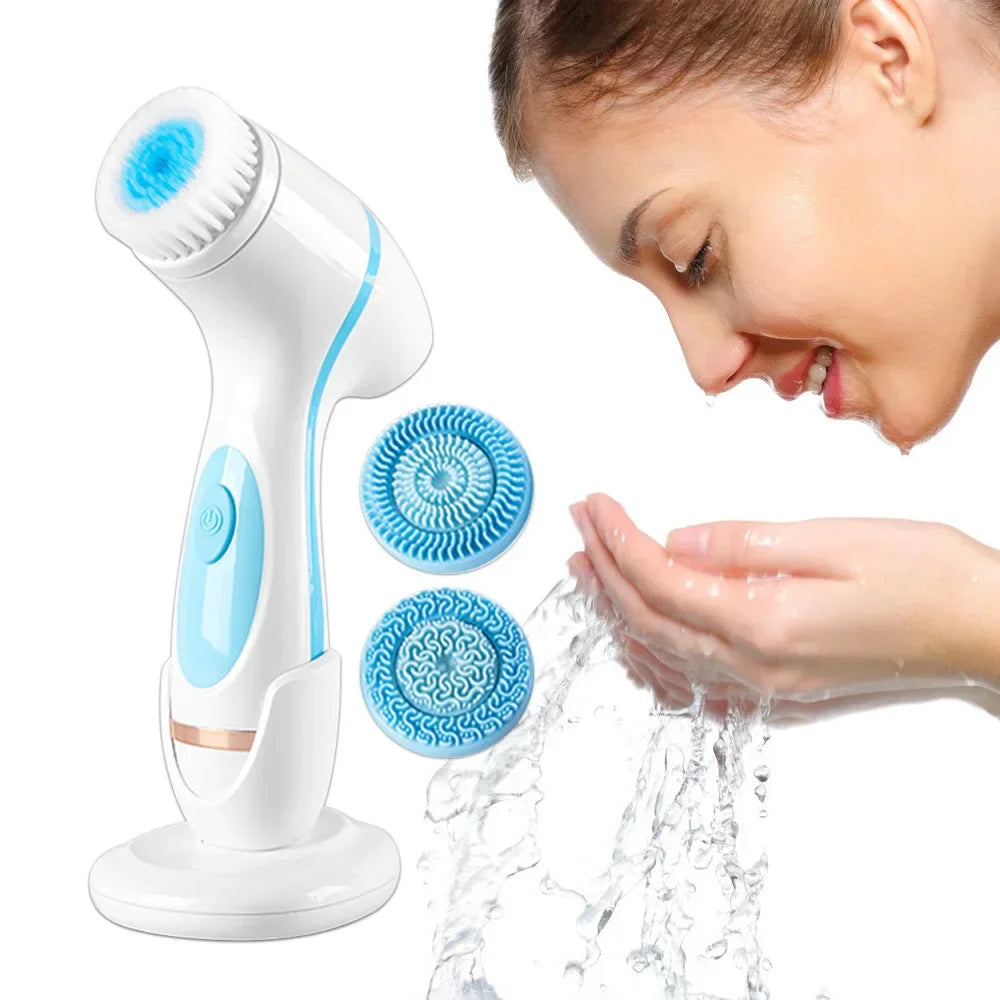 Glowonic 3-in-1 Sonic Facial Cleanser & Spa System 1