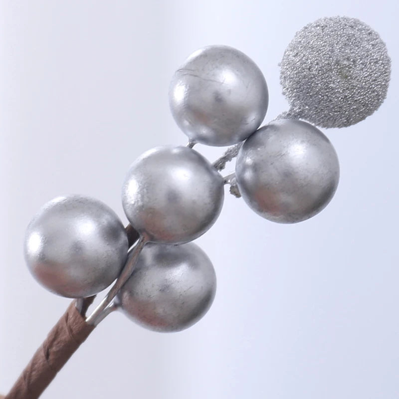 Golden elegance | Christmas tree bouquet set for festive decoration 6